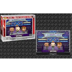 Funko WWE POP Moments Deluxe Vinyl Figuren 3er-Pack Wrestlemania 30 Opening Toast