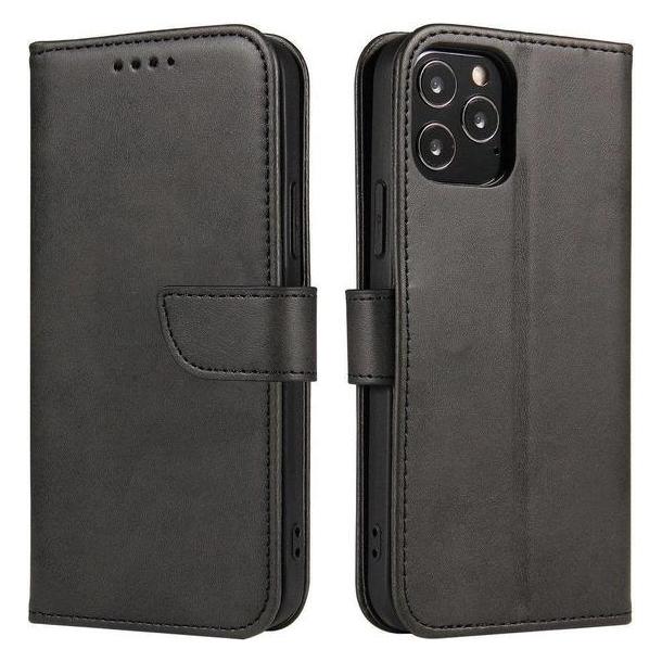 Hurtel Magnet Case elegant case cover with a flap and stand function for Samsung Galaxy A73 black (Samsung Galaxy A73 5G) (1404978613)