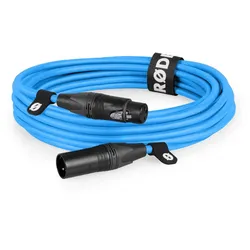 Rode XLR6M-B Premium XLR Mikrofonkabel 6m blau