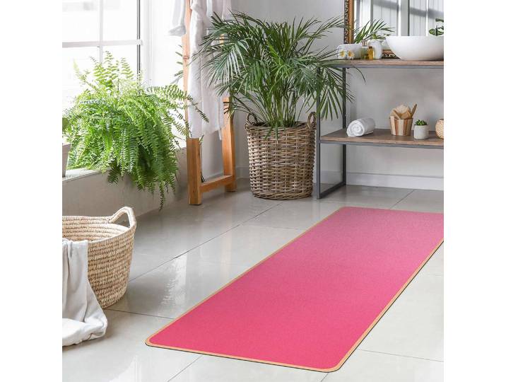 Läufer/Yogamatte Farbverlauf 183 x 61cm Pink/Pink