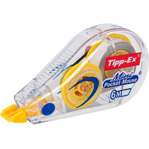 Tipp-Ex Korrekturroller Mini Pocket Mouse, 3 Stück, 5mm x 6m