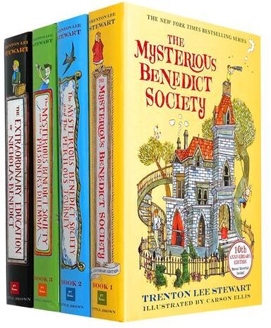 Little Brown Book Group The Mysterious Benedict Society Series 4 Books Collection Set By Trenton Lee Stewart