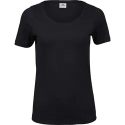 Tee Jays Damen Stretch T-Shirt 450 black L