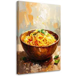 LEINWANDBILD Spaghetti Pasta 70x100cm