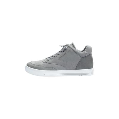 Sneaker LLOYD "ARENA", Herren, Gr. 44, grau, Leder, unifarben, Basic, Schuhe Sneaker, mit modernem Design