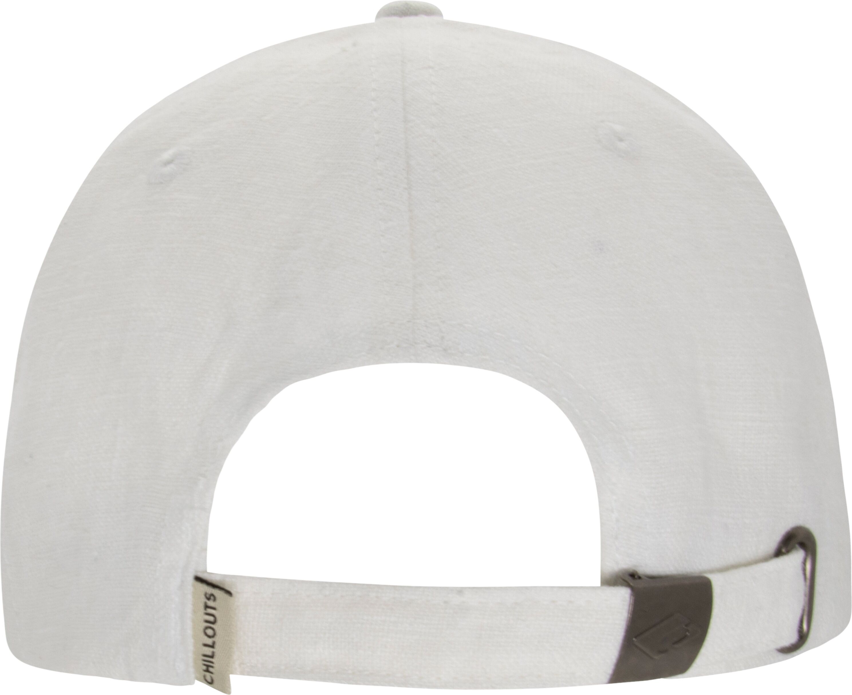 Baseball Cap CHILLOUTS "Merlot Hat", weiss (weiß), Leinen, Caps Baseball Cap, Stylische Baseball-Cap aus natürlichem Leinen weiß Einheitsgröße