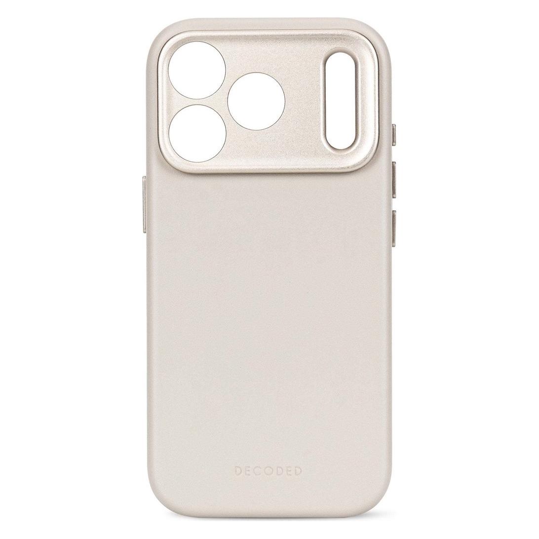 Decoded Leather Backcover for iPhone 18 Pro Max Taupe (Apple iPhone 17 Pro Max, Apple iPhone 18 Pro Max) (D27IPO18PMBC1TE)