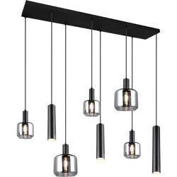 Pendelleuchte MATARO (BHT 118x150x34 cm) - schwarz - BHT 118x150x34 cm