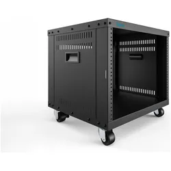 Digitus DN-48000 (8 HE, 19 Zoll Rack), Serverschrank, Schwarz