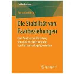 Die Stabilität von Paarbeziehungen, Fachbücher von Armando Häring
