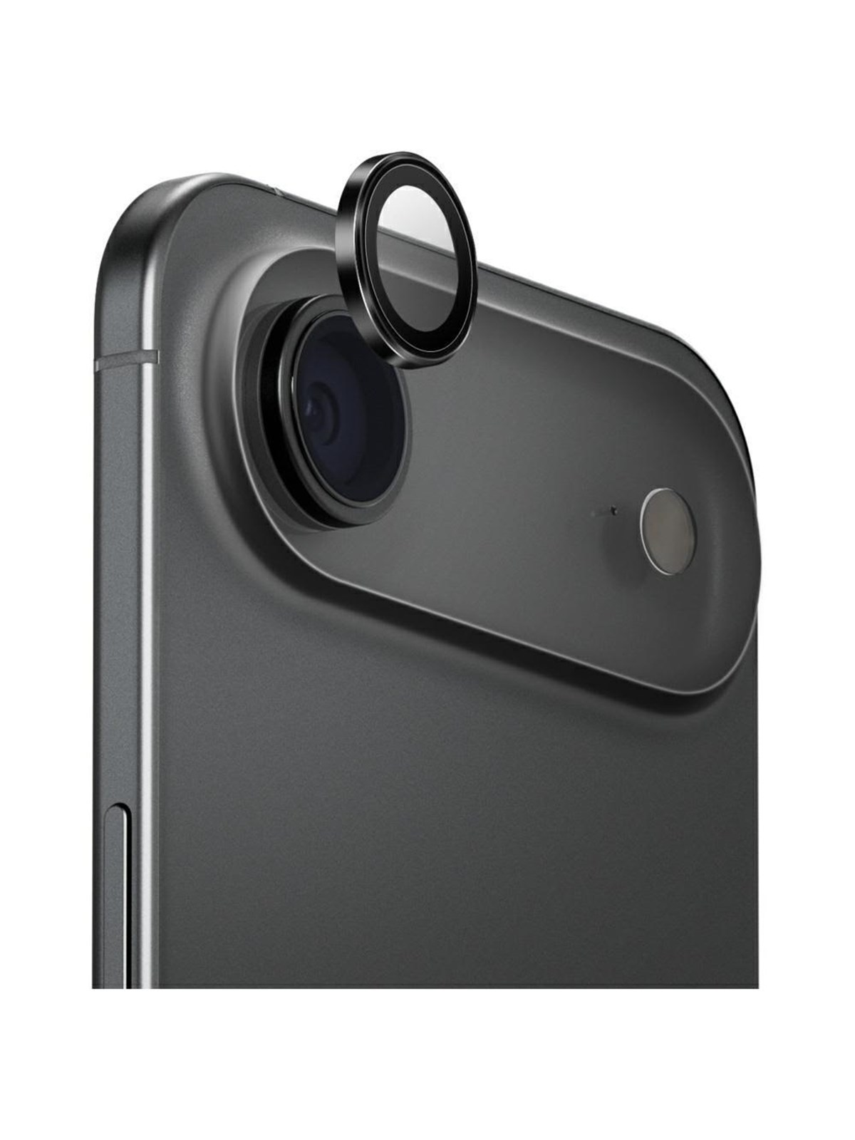 UNIQ Optix Aluminum Camera Lens Protector Glass for iPhone 17 Air with Applicator - Black