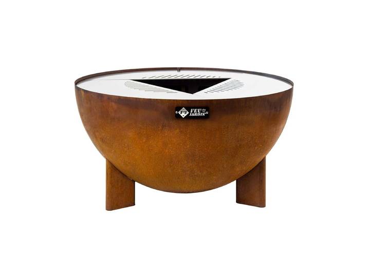 Feu du Jardin TRIA Feuer-/Grillschale Rost-Optik