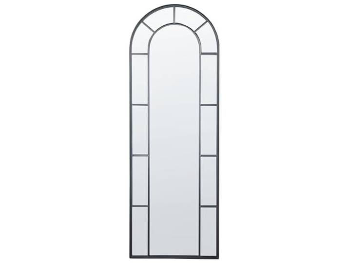 Beliani Wanddekoration Großspiegel Glamour Stil Hängedekoration schwarz 60 x 170 cm Crosses