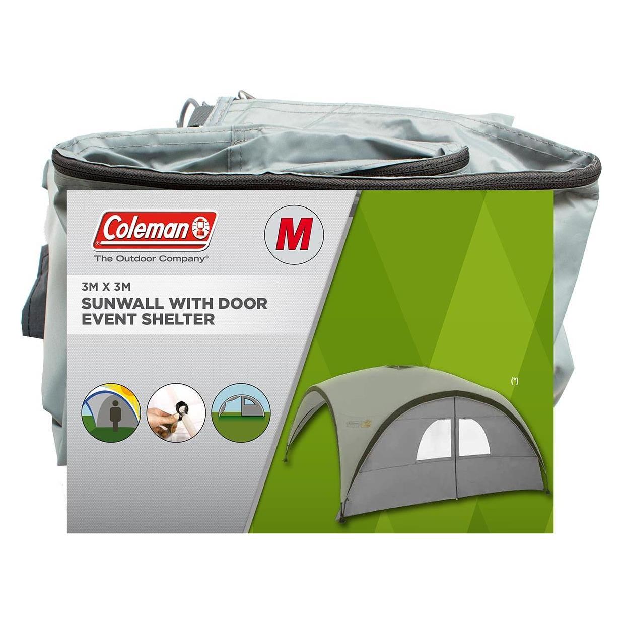 Coleman Sunwall M, Seitenwand mit Tür für Event Shelter Pro M (300 cm, 218 cm) (2000038908)