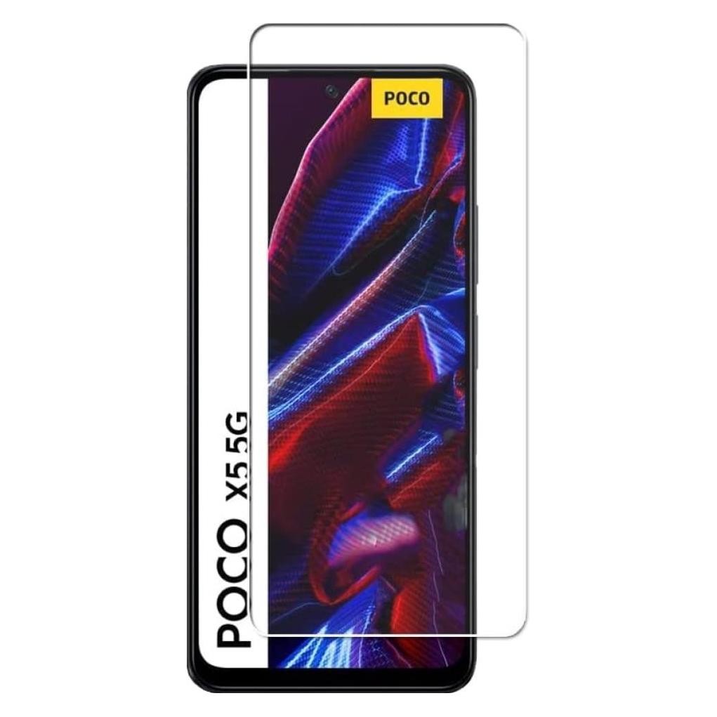 Screenguard Xiaomi Poco X5 5G Panzerglas Schutzfolie Case Friendly Design (Xiaomi Poco X5) (00032009)