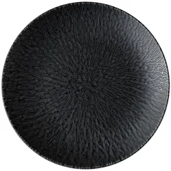 METRO PROFESSIONAL Dessertteller Narni, Porzellan, Ø 20 cm, schwarz, 6 Stück