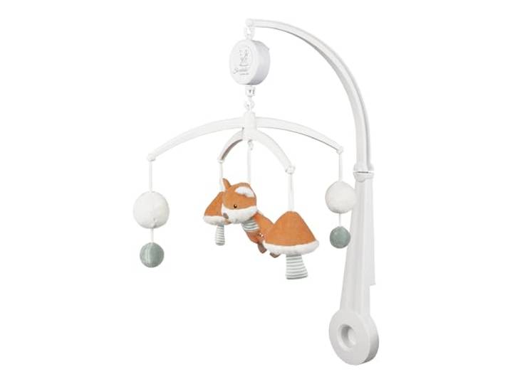 Sterntaler Mobile Fuchs Filou - Musik Mobile mit Spieluhr Melodie Mozart´s Wiegenlied - Baby Mobile für Wiege, Bett & Laufstall - Geschenkidee für Jungen & Mädchen, bunt