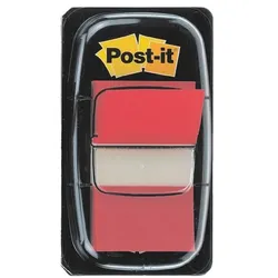 Post-it Index Haftstreifen »Index« 43,2 x 25,4 mm rot, 4.32x2.54 cm