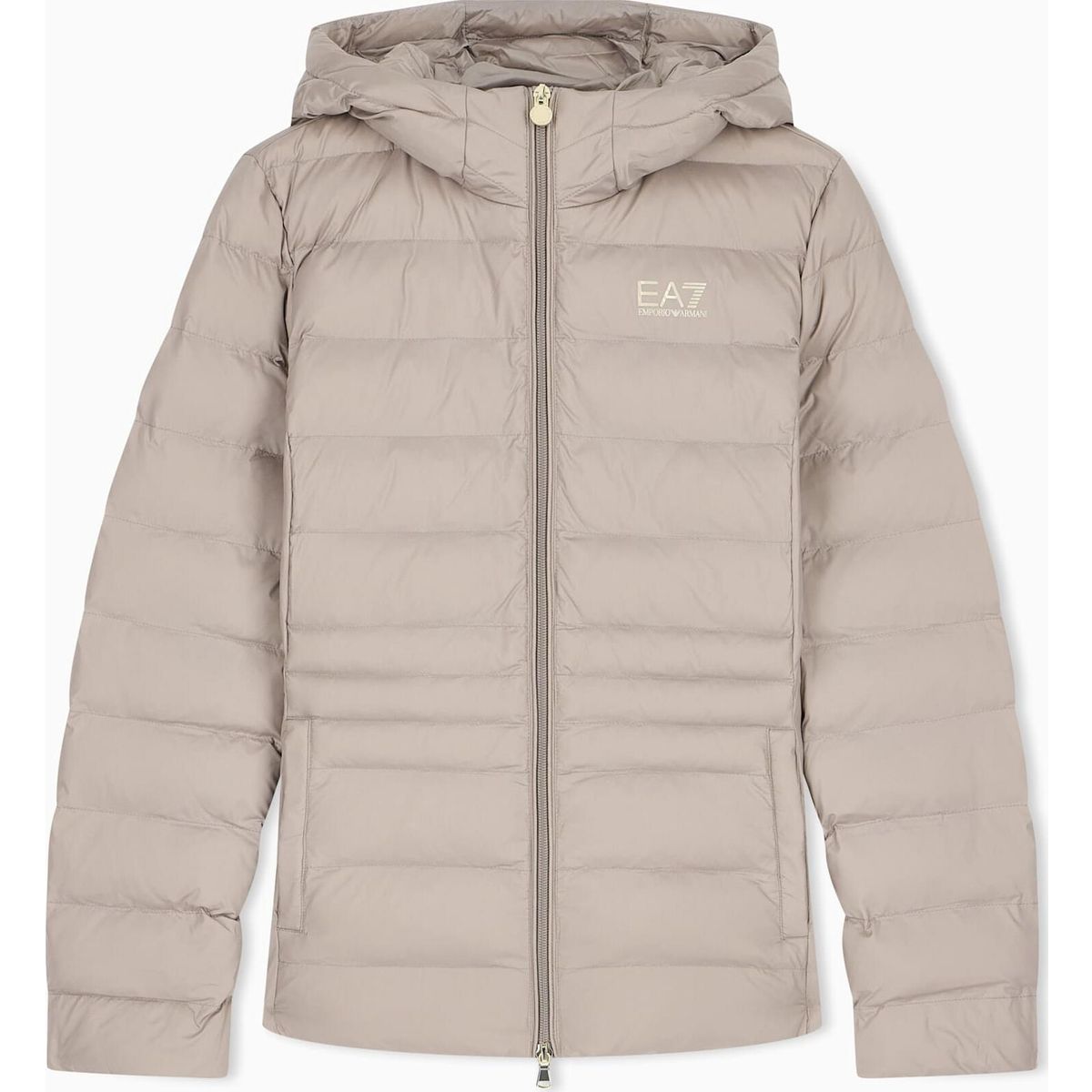 EA7 Train Core Lady W ECO Down Jacket HO Medium Padded - Train Core Lady W ECO Down Jacket HO Medium Padded cinder (U6100) L 7W000684 AF12475-U6100-L