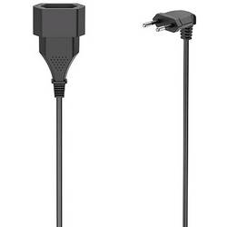 Hama 00223266 Strom Verlängerungskabel Schwarz 3 m H03VVH2-F 2G 0,75 mm²