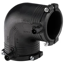 Georg Fischer, Zubehör Sanitärinstallation, elgef plus el vinkel 90° 40 mm pn16 pe100-sdr11
