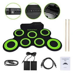 OEM SUPRIMO ROLL UP DRUM PAD zwijana perkusja elektron (E-Drum), Schlagzeug