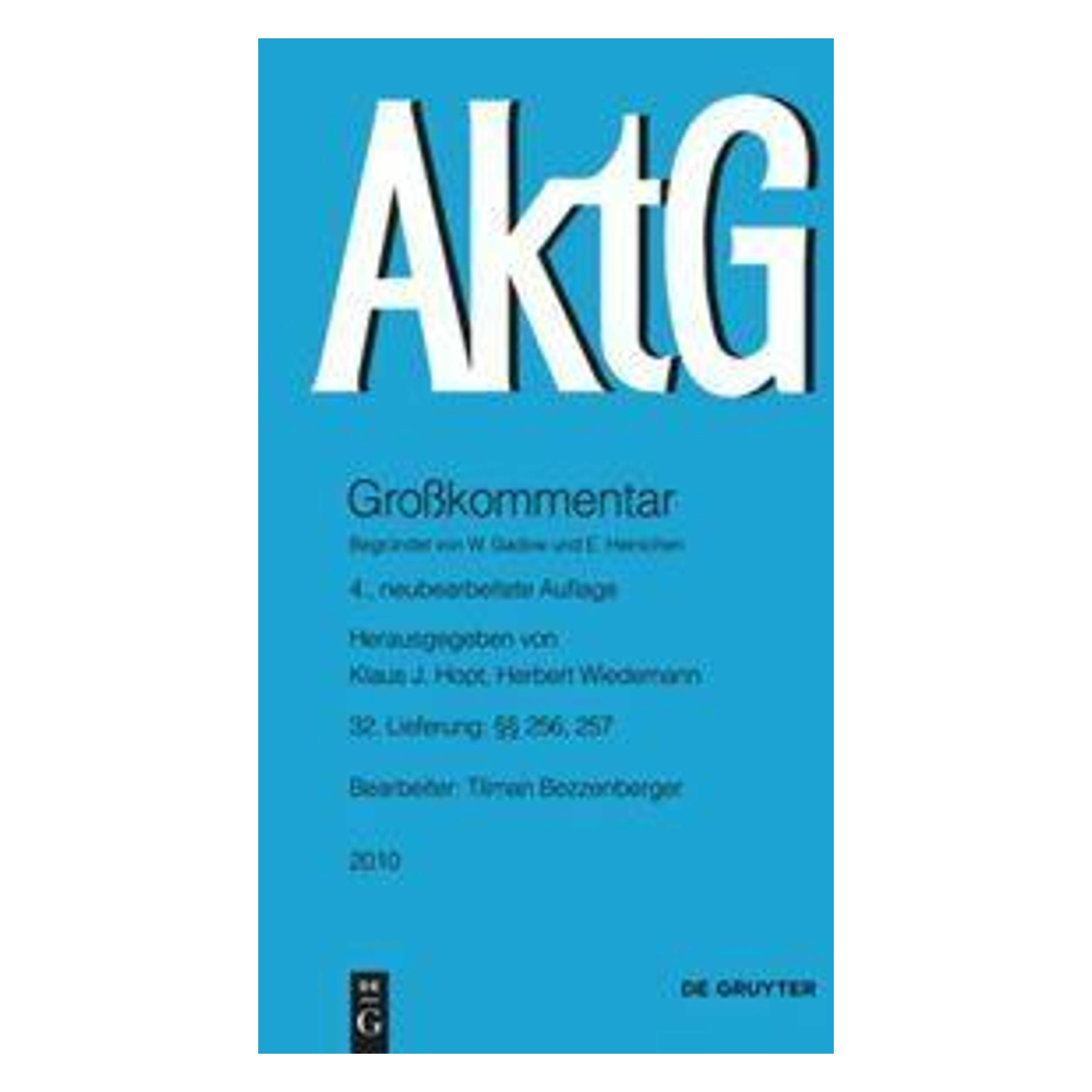 De Gruyter §§ 256, 257 (Deutsch, Hardcover, Tilman Bezzenberger) (56827882)