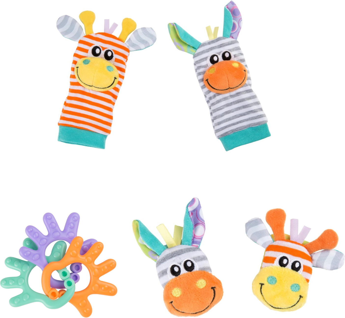 Playgro - Wrist Rattle and Foot Fingers (10188406)