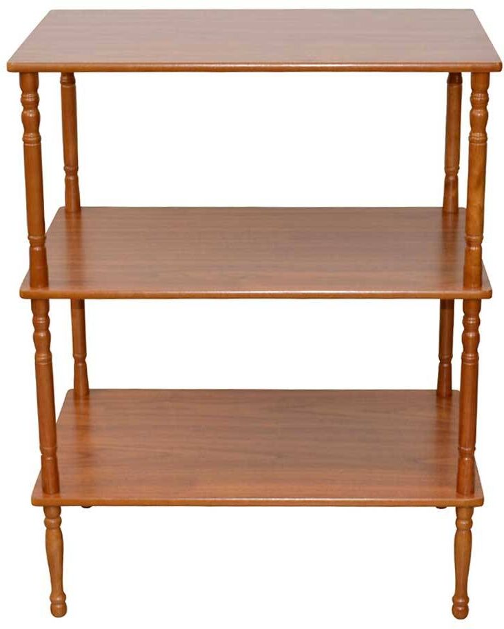 Pharao24.de Wohnzimmerregal in Eichefarben klassischen Stil