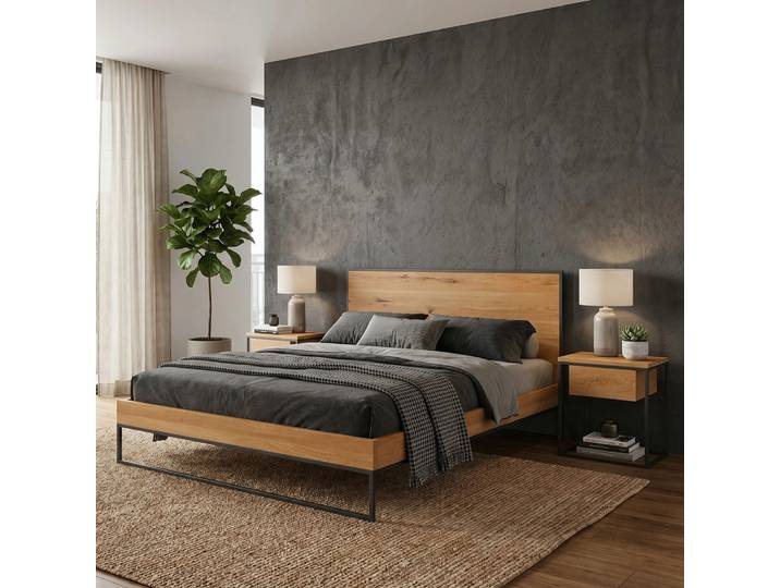 Designer-Frame-Bett 140x220 cm Lang Danzz