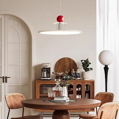 Nordic kronleuchter led lampen fliegende untertasse anhänger lichter esstisch beleuchtung kreative schmiedeeisen anhänger lichter 110-240v