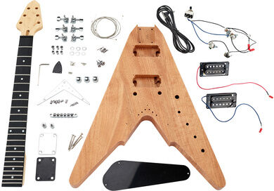 Harley Benton Electric Guitar Kit Victory Natur