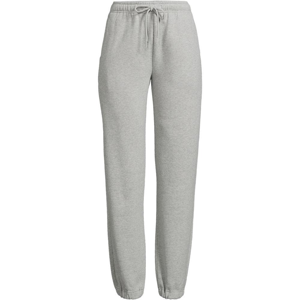 Serious Sweats Jogginghose in Plus-Größe, Damen, size: plus, Grau, Baumwoll-Mischung/Polyester-Mischung, by Lands' End