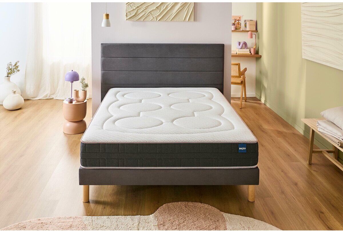 BULTEX Matelas hybride ressorts et mousse, Conquérant