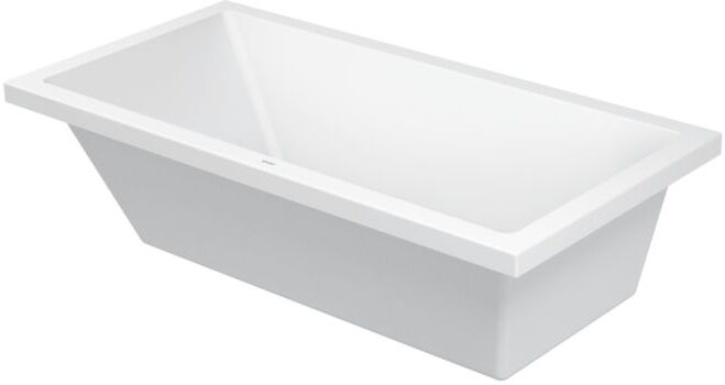 Duravit Starck Badewanne 700050000000 180x90cm, weiss, Einbau, 1 Rückenschräge