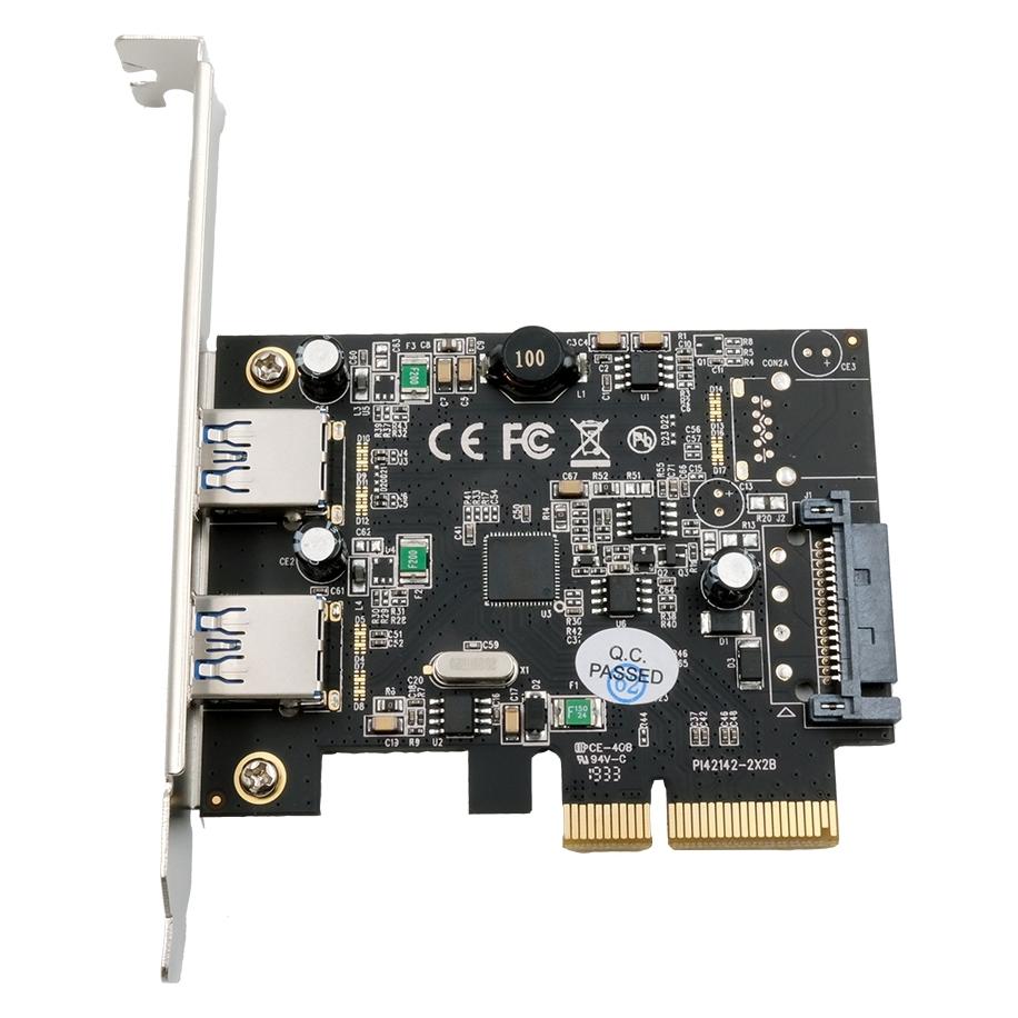 Exsys PCIe EX-12001-2, 2 Port USB 3.1 Gen2 (EX-12001-2)