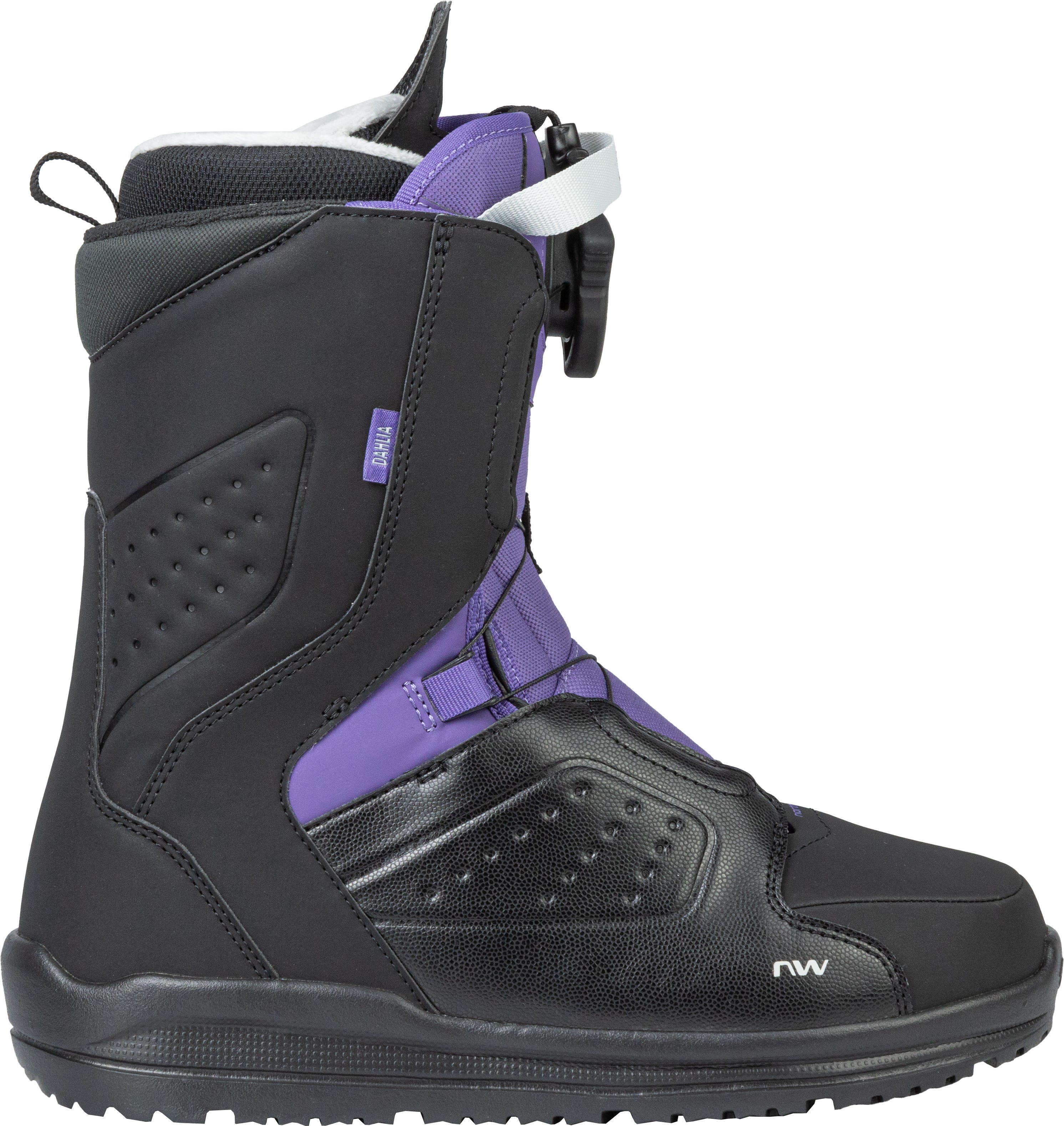 NORTHWAVE DAHLIA SPIN BLACK/PURPLE 235