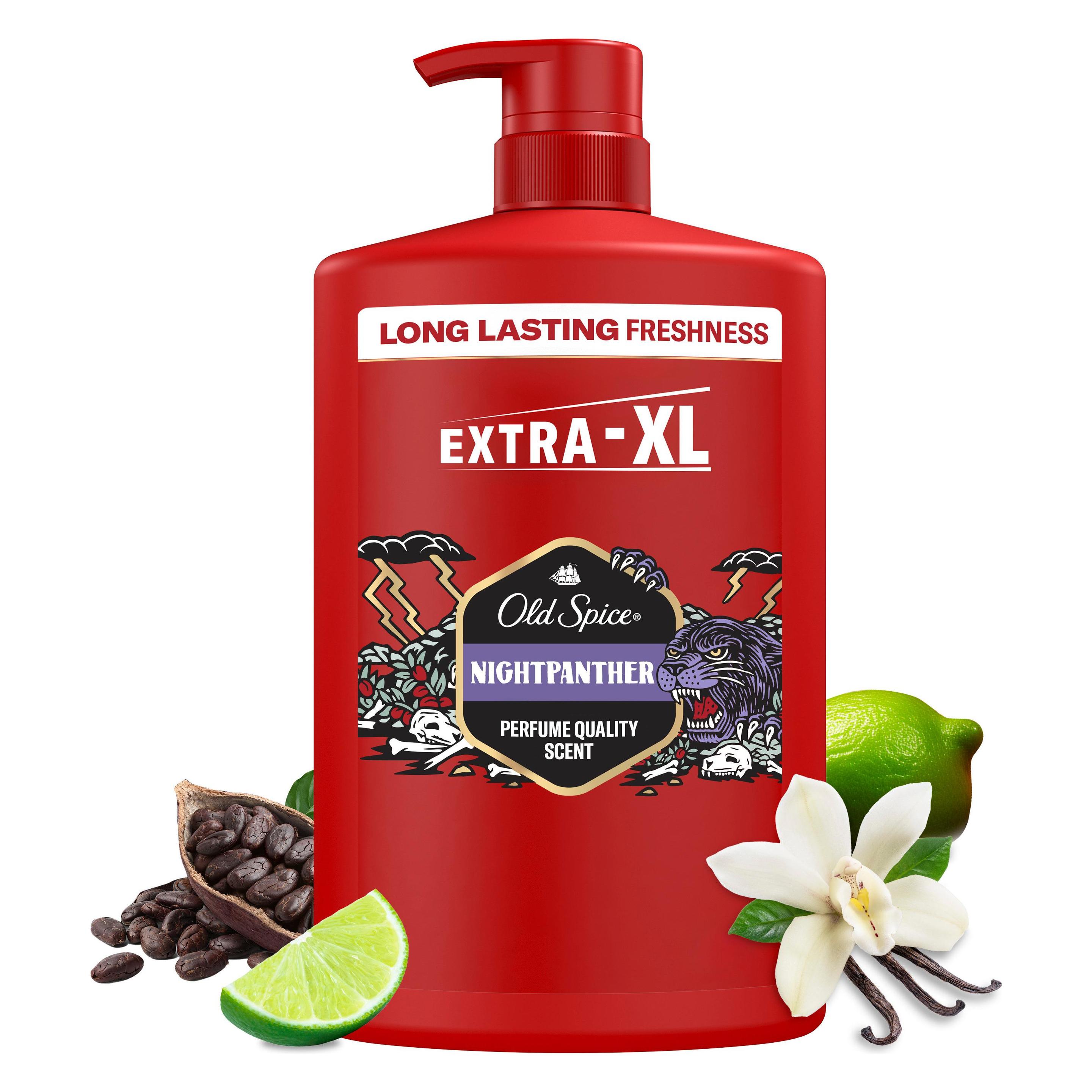 Old Spice Night Panther (Flüssiges Shampoo, 1000 ml) (8700216452670)
