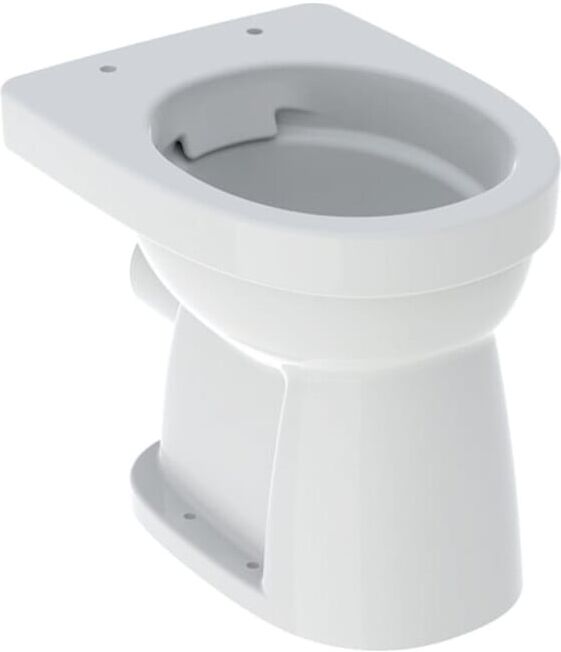 Geberit WC suspendu à chasse plate Renova 6 l, sortie horizontale, sans rebord, blanc (501984001)