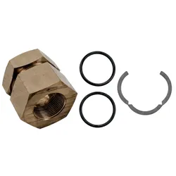 Wolf Anschluss-Set Wellrohr DN40-Rp 1 1/4, für Hauseinführungen"