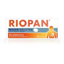 RIOPAN Magen Tabletten Kautabletten 20 St