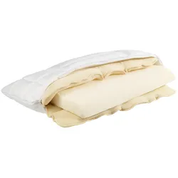 Traumina Nackenstützkissen Ergonom Natur Ersatzbezug 40x80 cm