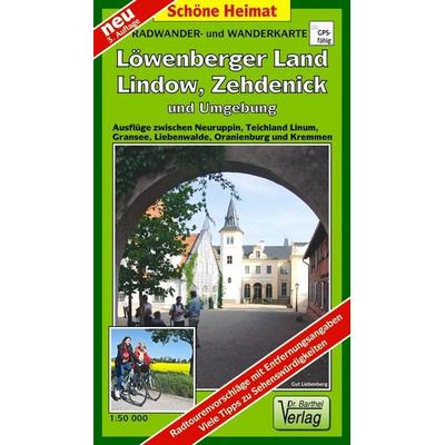 Radwander- und Wanderkarte Löwenberger Land, Lindow, Zehdenick und Umgebung, Sonstige von Verlag Barthel, Barthel, A, 978-3-89591-151-4