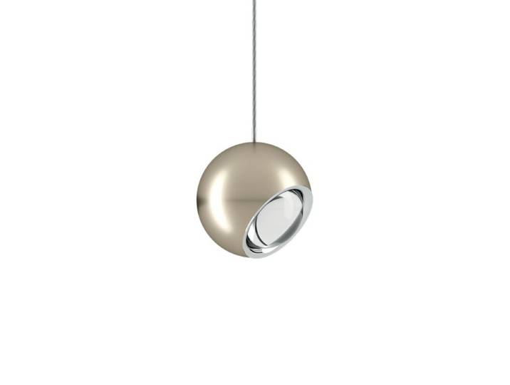 Lodes Pendelleuchte Spider ohne Baldachin - Champagner matt (Ext