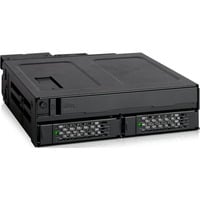 ToughArmor MB602SPO-B, Backplane schwarz, Backplane-Modul für 1x 5,25" Einbauschacht