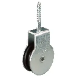 Vogelrolle mit Schraube für Seil-øbis 6,0mm