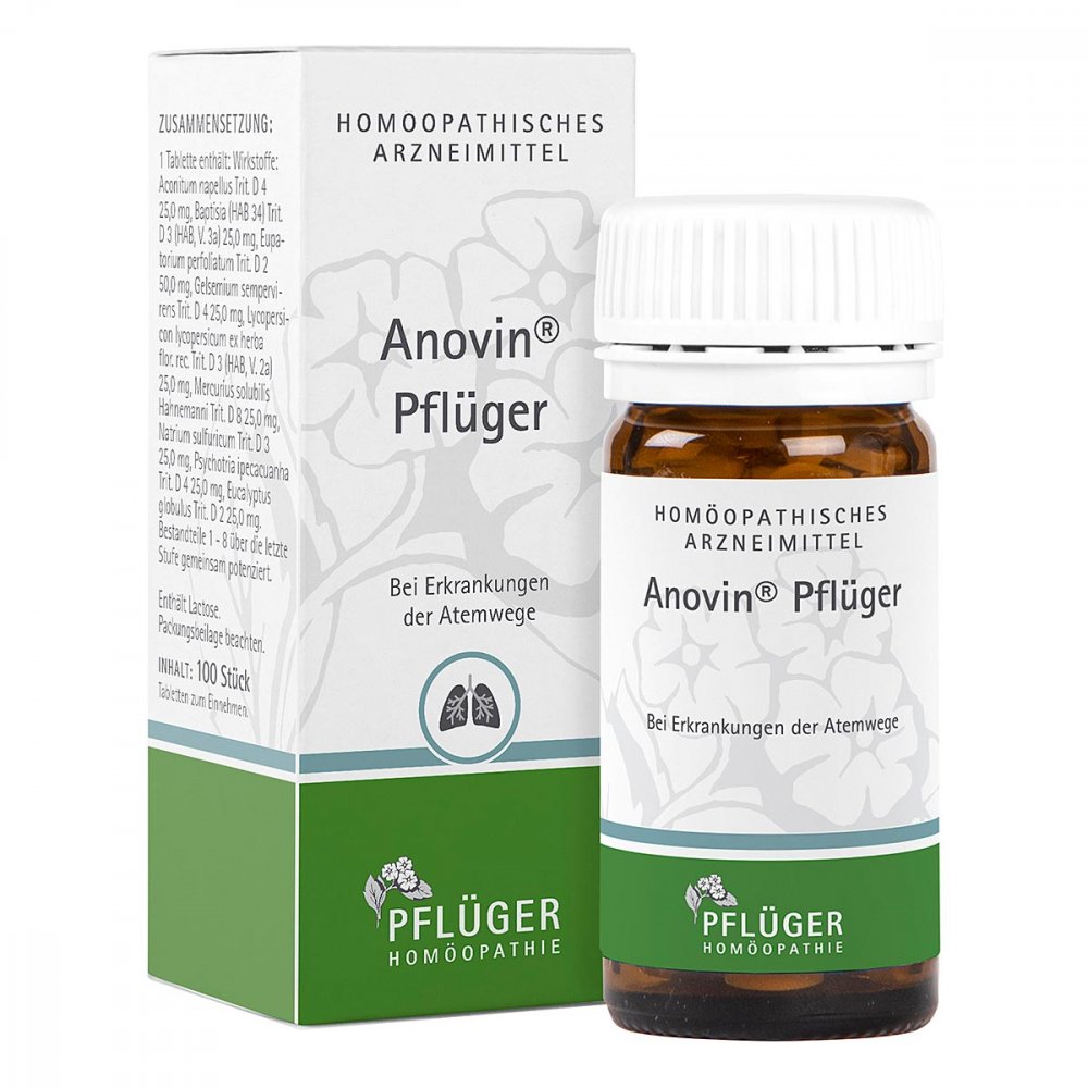 Homöopathisches Laboratorium Alexander Pflüger Gmb Anovin Pflüger Tabletten 01179610