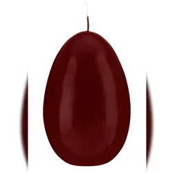 Eikerzen XL Klarlack Bordeaux 140 x Ø 100 mm, 2 Stück
