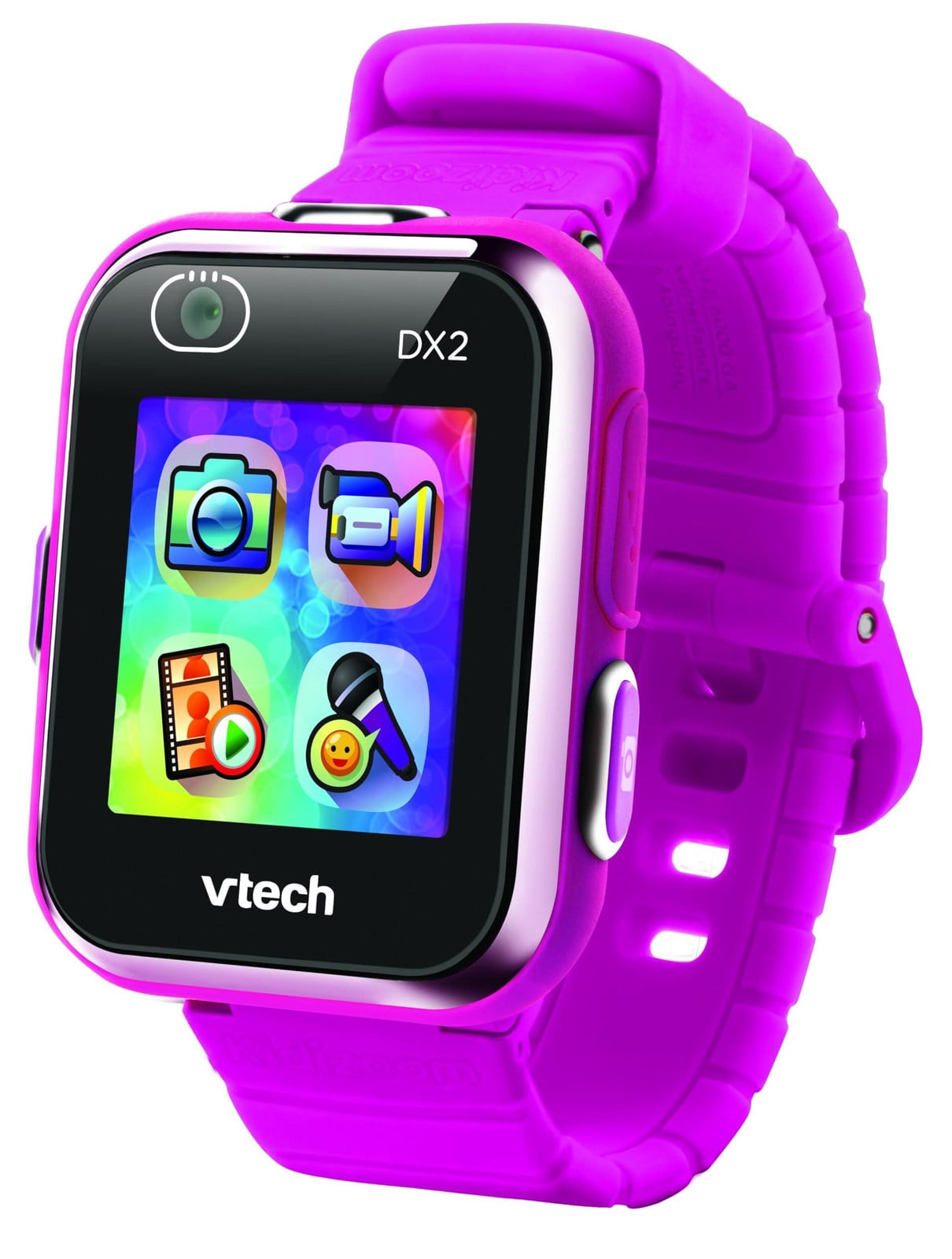 VTech Kidizoom Smartwatch DX2, magenta, interactieve kinderhorloge met dubbele camera