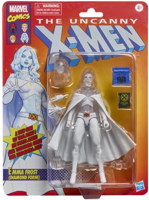 Hasbro Figura Marvel Comics The Uncanny X-Men Emma Frost Diamond Form Talla Única Unisex
